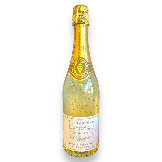 Le Vin Gold Sparkling with Wilson Label