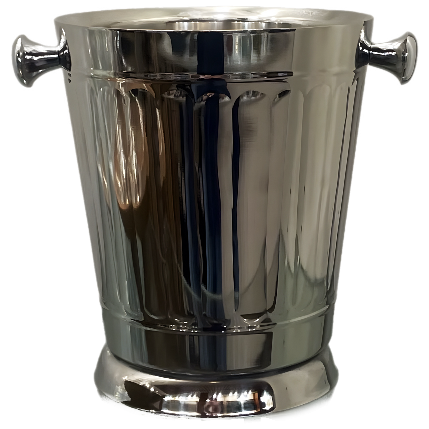 Pressed Pillar Single Ice Bucket